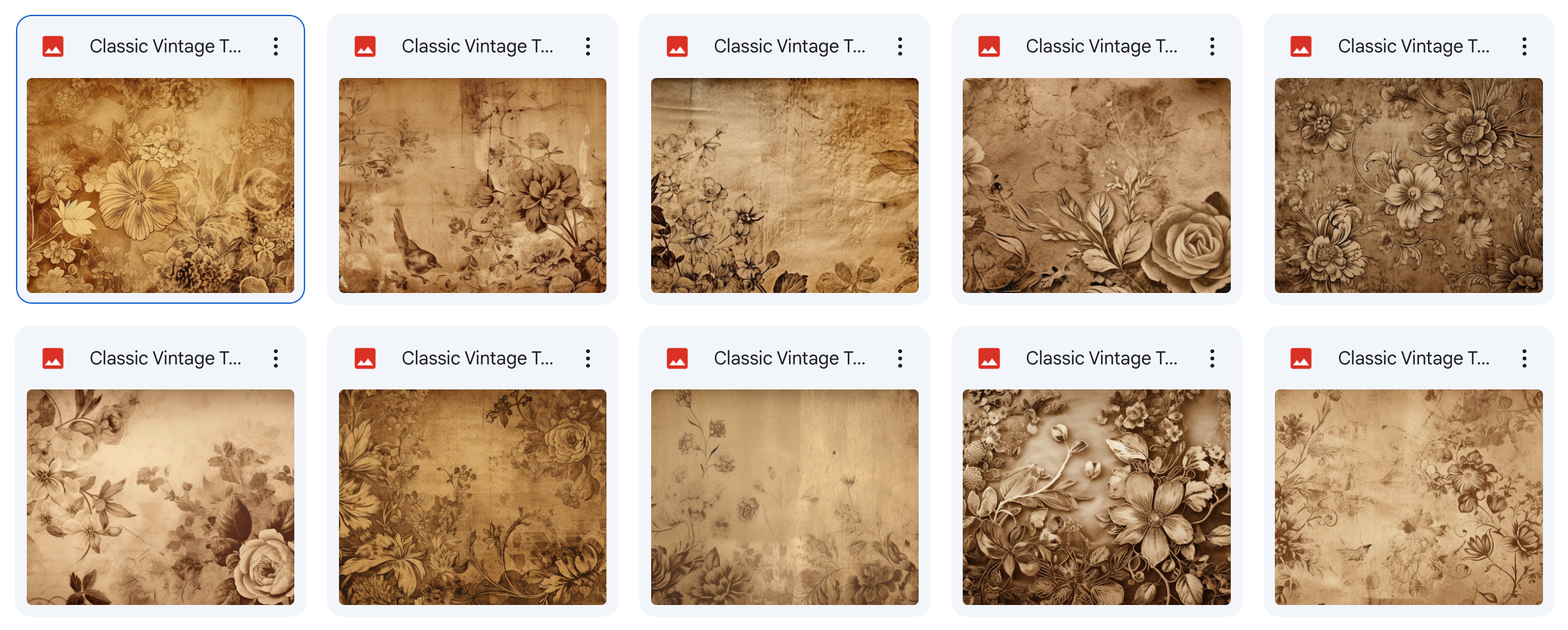 Magical Classic Vintage Textures - Meg Bitton Productions