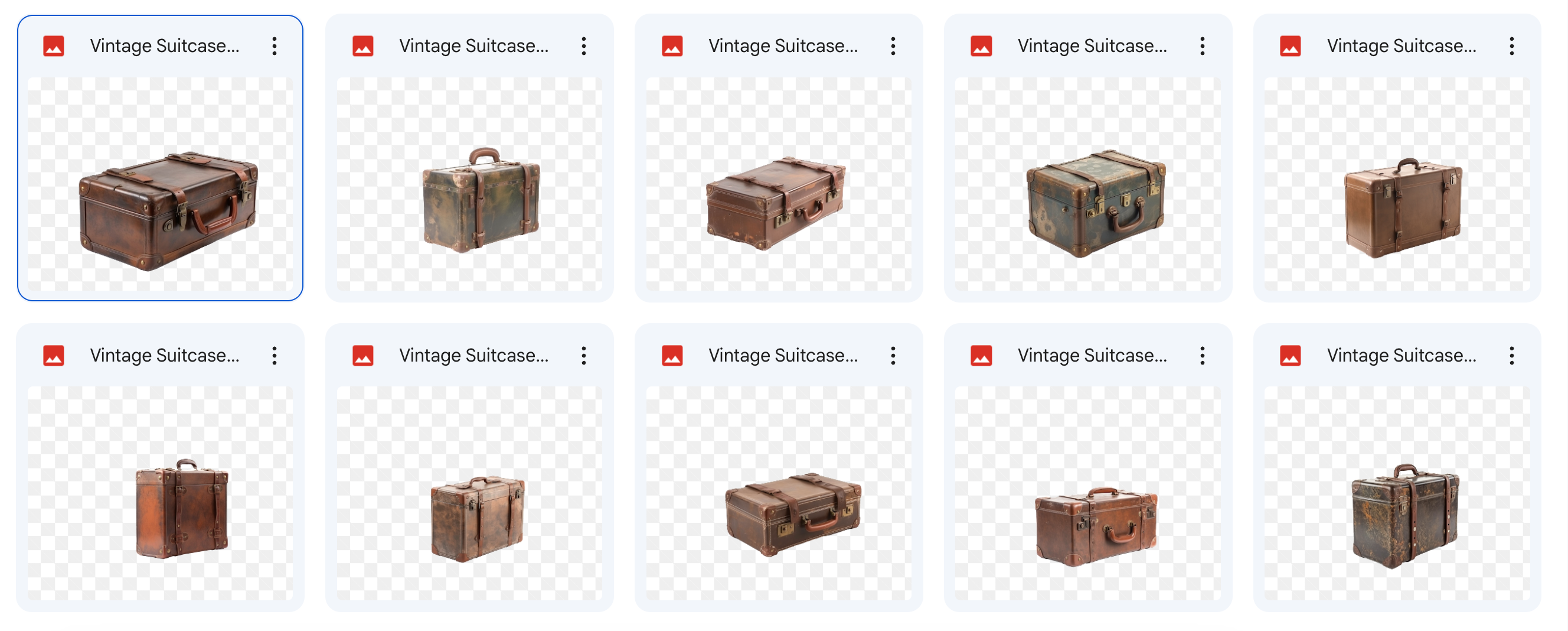 Magical Vintage Suitcases - Meg Bitton Productions