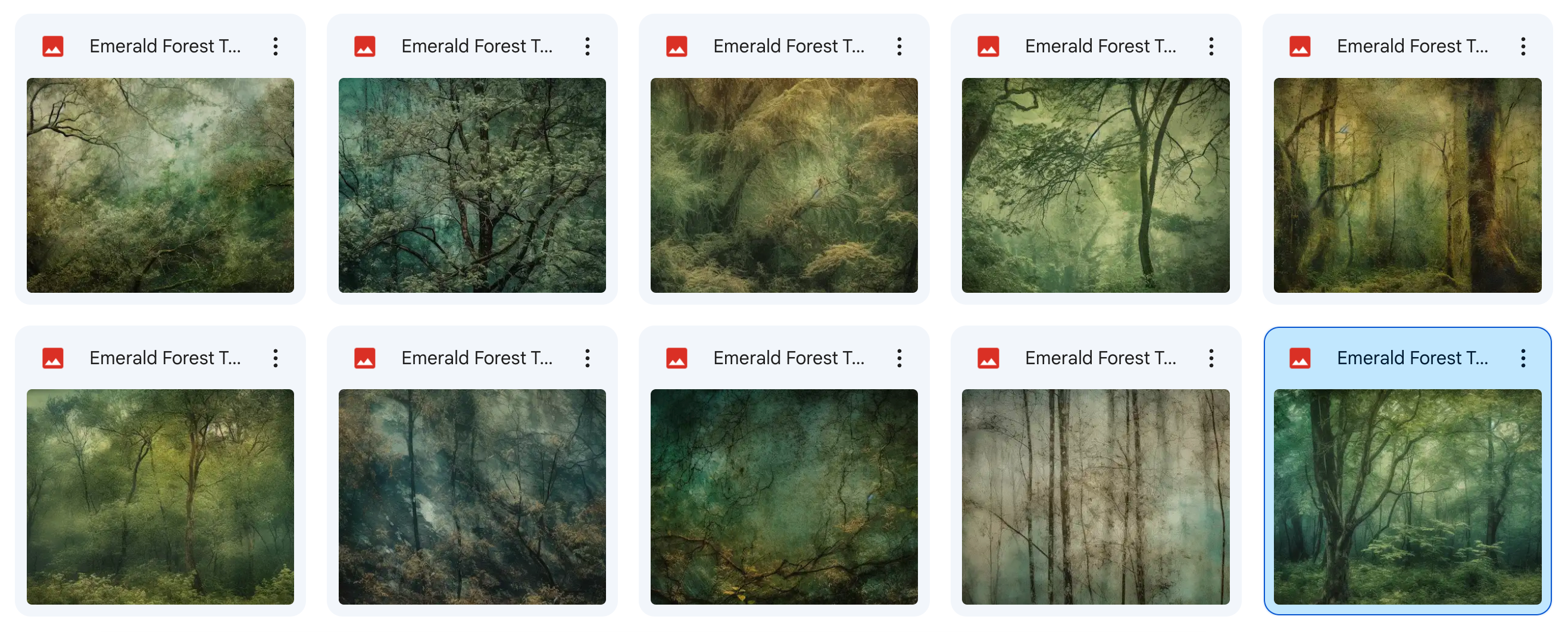 Magical Emerald Forest Textures - Meg Bitton Productions