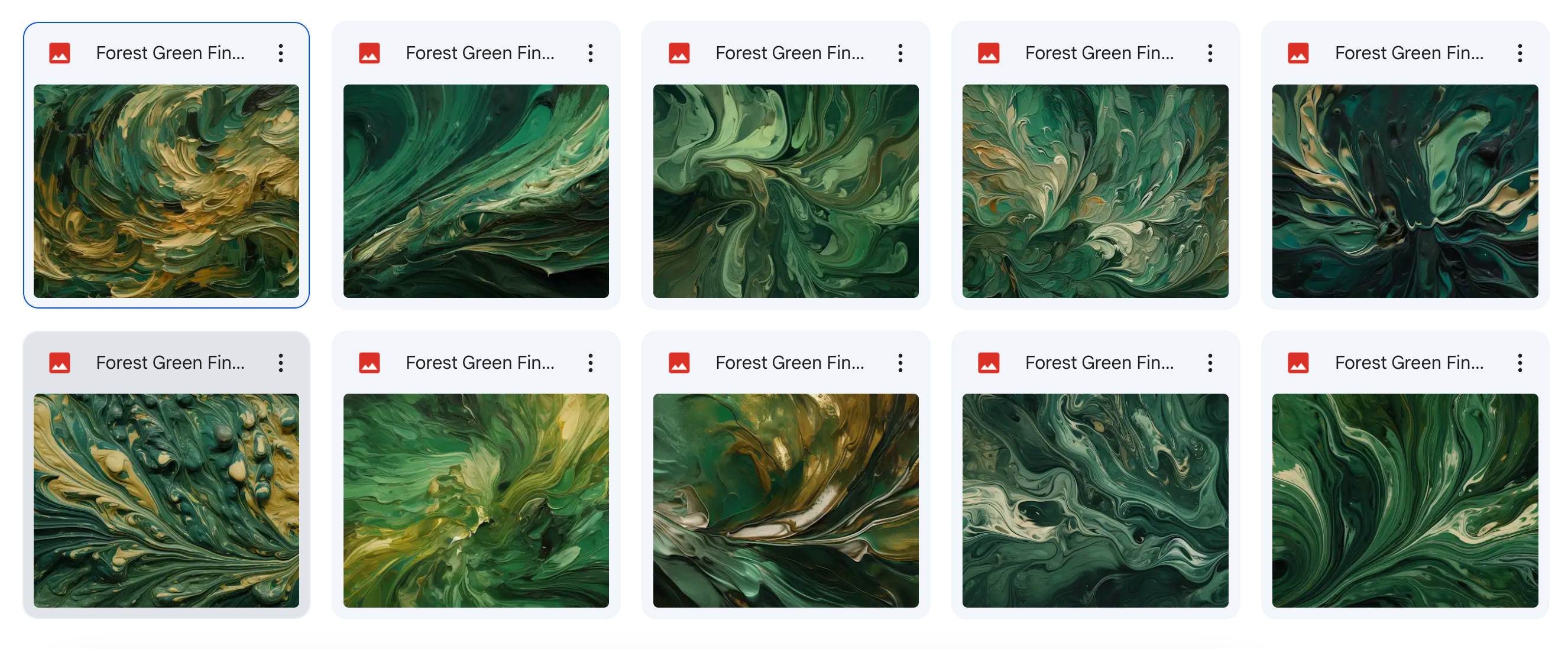 Magical Forest Green Fine Art Textures - Meg Bitton Productions