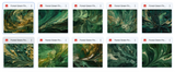 Magical Forest Green Fine Art Textures - Meg Bitton Productions