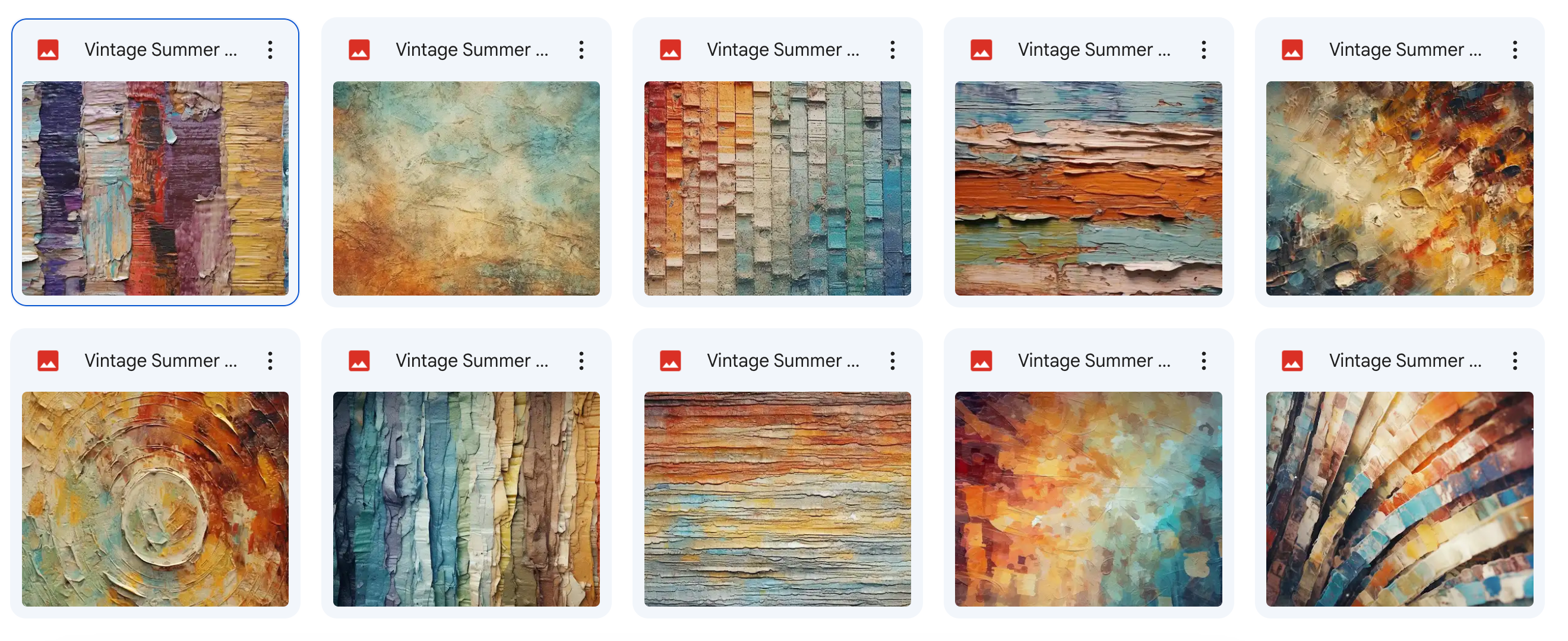 Magical Vintage Summer Textures - Meg Bitton Productions
