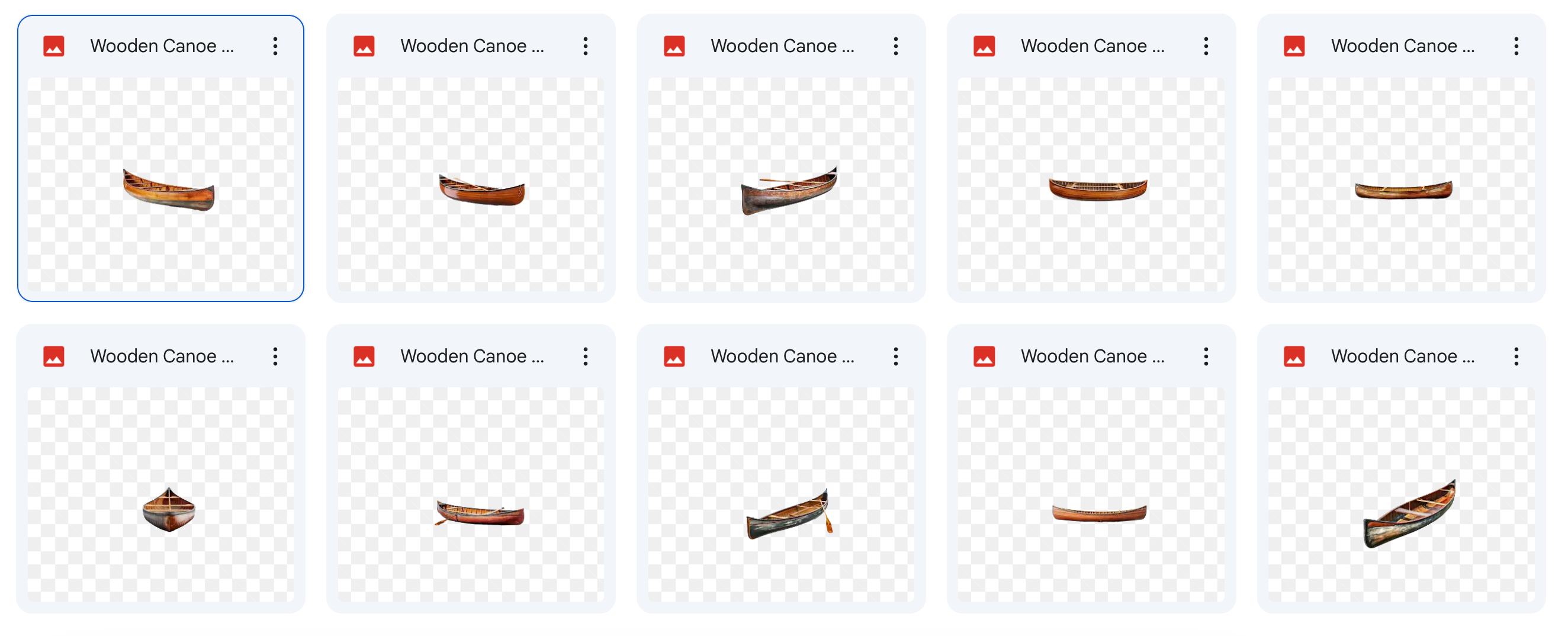 Magical Digital Overlays: Wooden Canoes - Meg Bitton Productions