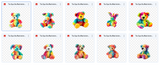 The Totally Awesome Tie Dye Bundle - Meg Bitton Productions