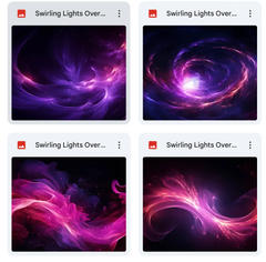 Ultimate Swirling Lights Overlay Bundle