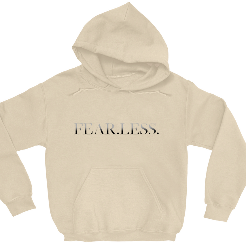Fear.Less. Hoodie - Meg Bitton Productions