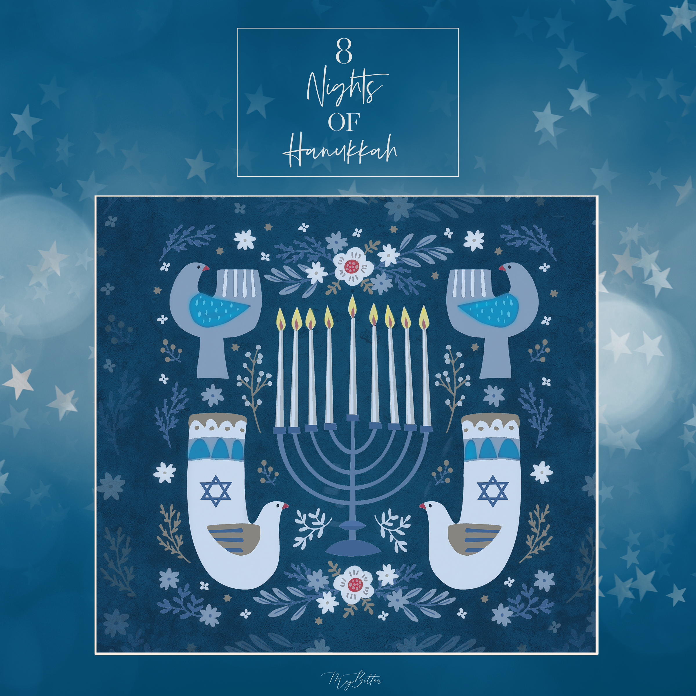 8 Nights of Hanukkah 2022 - Meg Bitton Productions