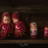 Digital Background: Doll Shelf - Meg Bitton Productions