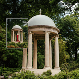 Digital Background: Garden Pavilion - Meg Bitton Productions