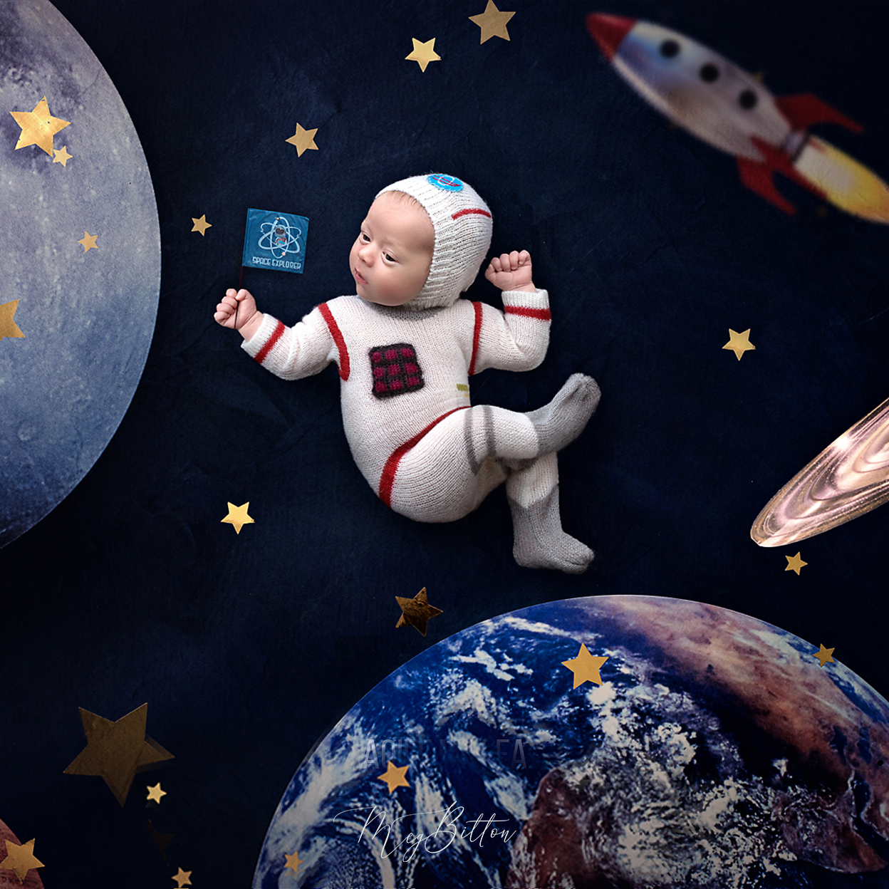 Digital Background: Space - Meg Bitton Productions