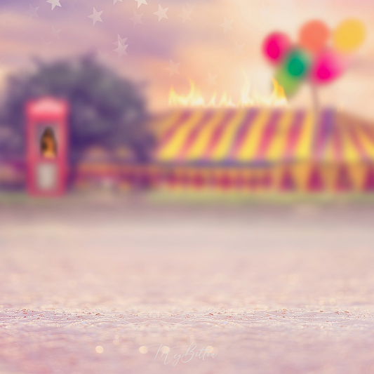 Digital Background: Meg's Magical Circus - Meg Bitton Productions
