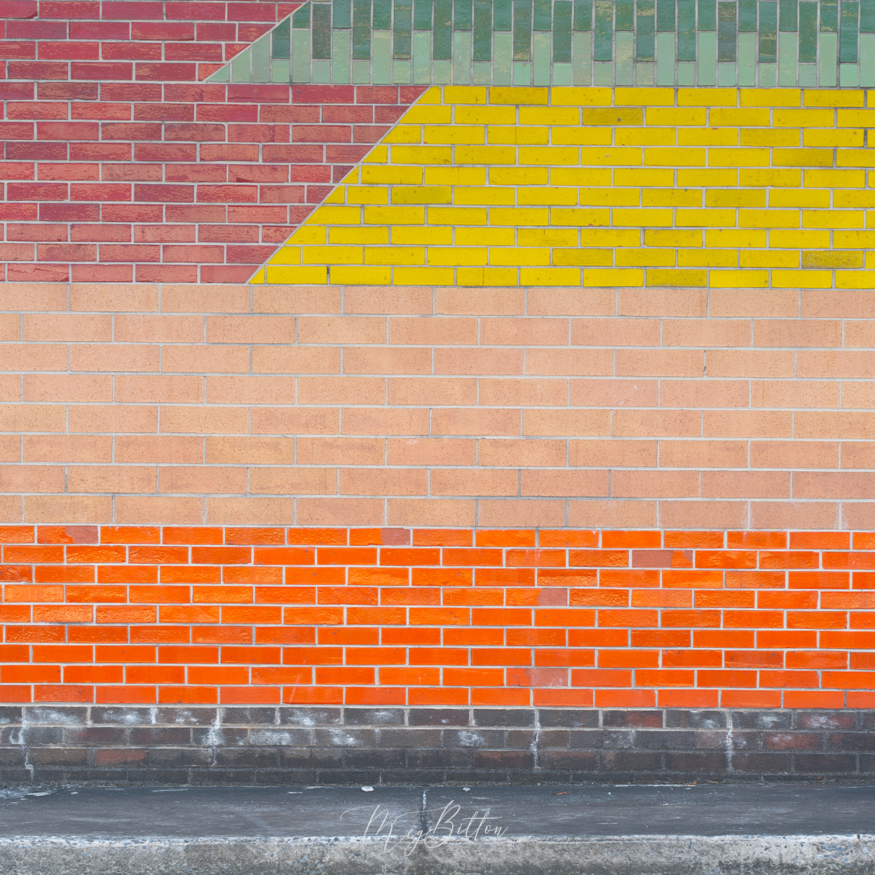 Digital Background: Mosaic Mural - Meg Bitton Productions