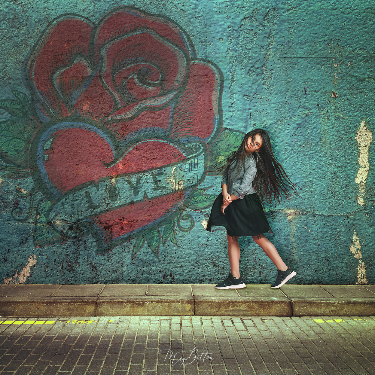 Digital Background: Subway Tunnel - Meg Bitton Productions