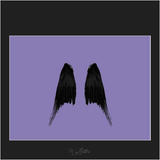 Magical Black Wings Overlay - Meg Bitton Productions