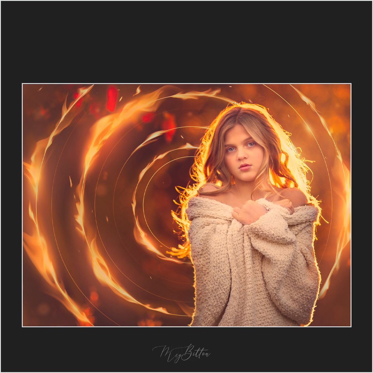 Magical Flaming Ring Flares - Meg Bitton Productions