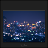 Magical Night Cityscape Bokeh Overlay - Meg Bitton Productions