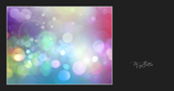 Magical Pastel Rainbow Bokeh Overlay - Meg Bitton Productions