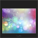 Magical Pastel Rainbow Bokeh Overlay - Meg Bitton Productions