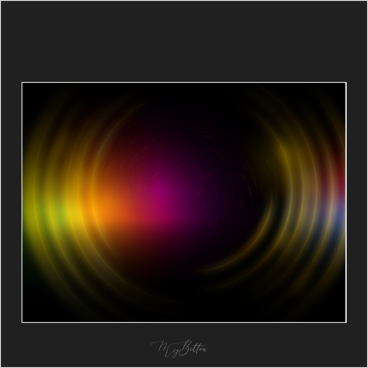 Magical Rainbow Lens Flare Overlay - Meg Bitton Productions