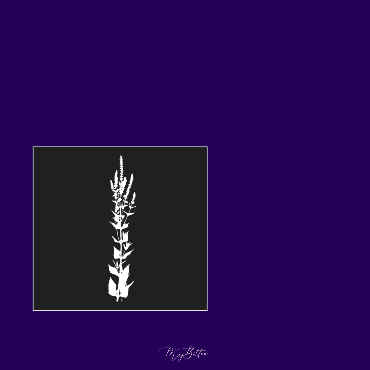 Magical Single Brush - Lavender Sprig - Meg Bitton Productions