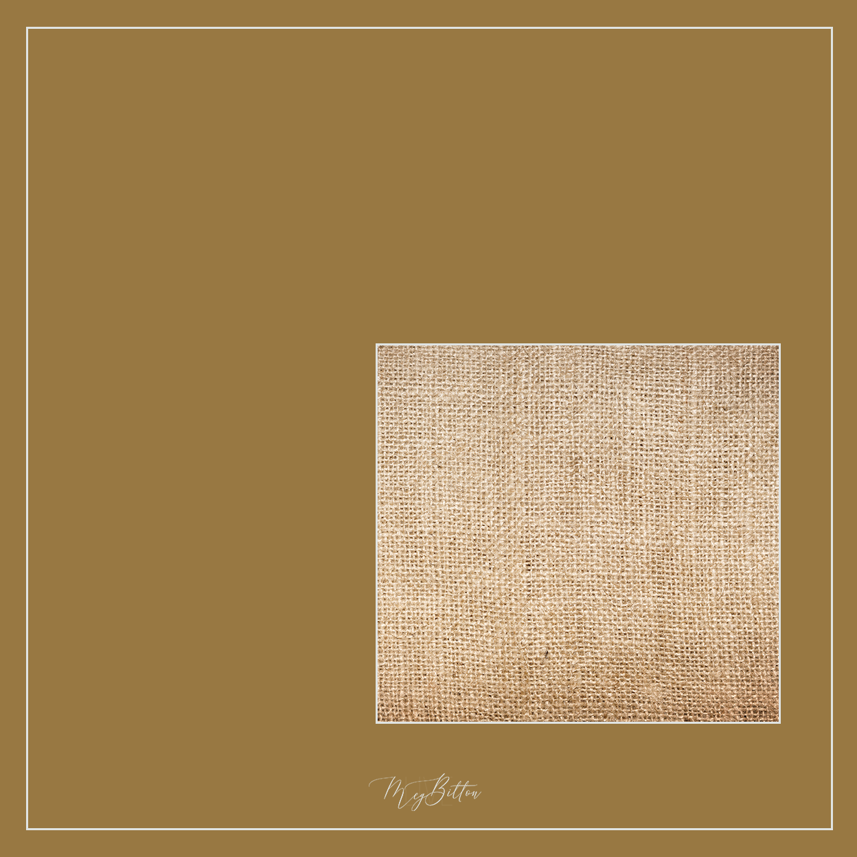 Magical Single Texture - Burlap - Meg Bitton Productions