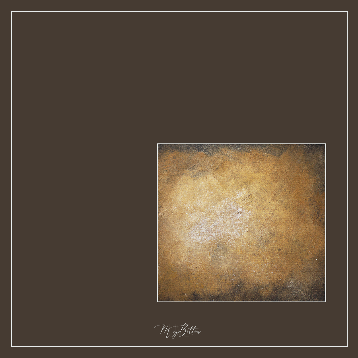 Magical Single Texture - Fine Art Paint - Meg Bitton Productions