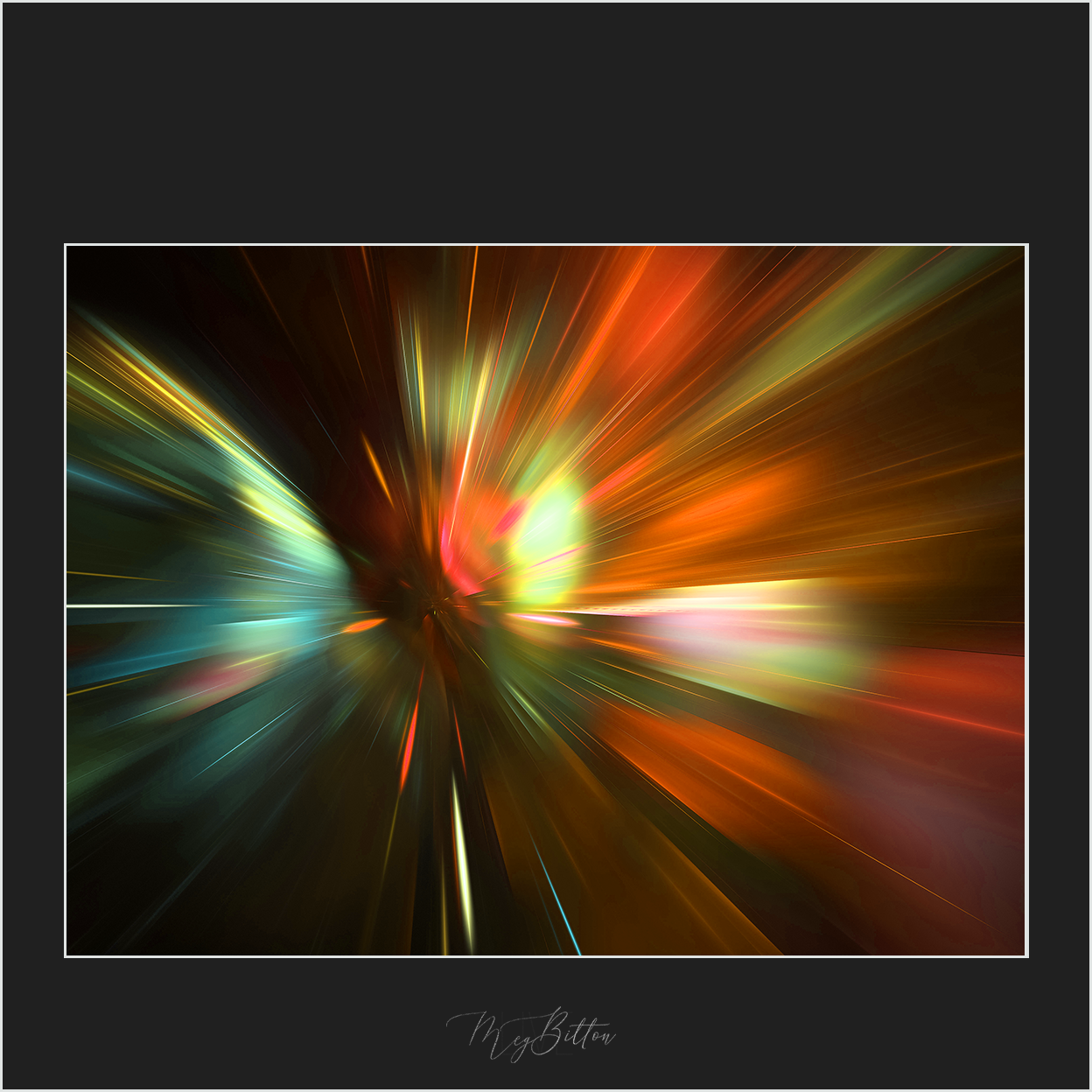 Magical Vibrant Light Flare Overlay - Meg Bitton Productions