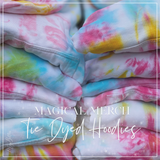 Souls.imagined.hoodies - tie dye - Meg Bitton Productions