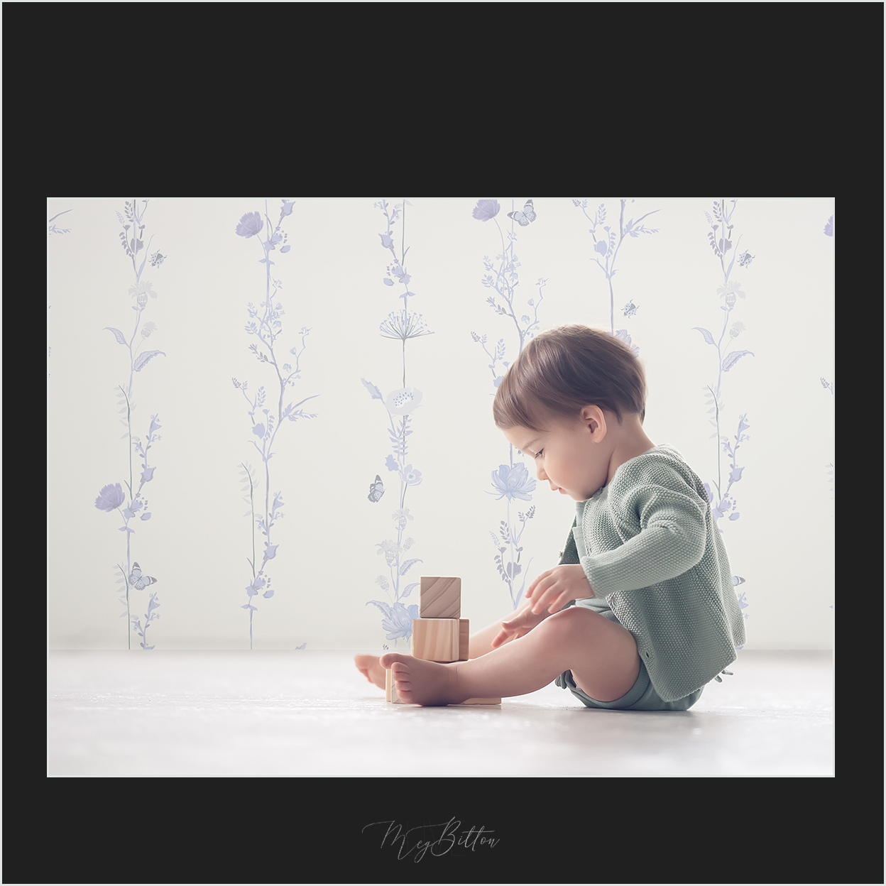 Magical Blue Wallpaper - Meg Bitton Productions