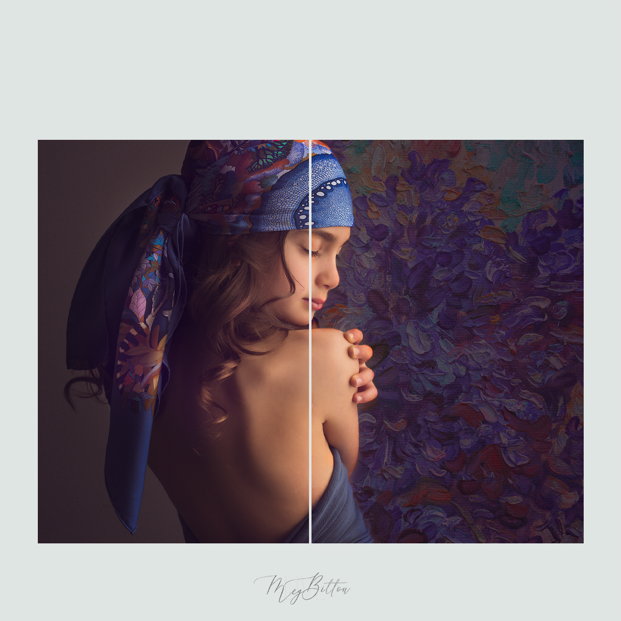 Magical Painted Floral Textures - Meg Bitton Productions