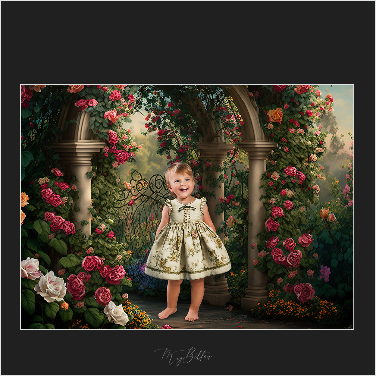 Magical Vintage Toddler Dress Overlays - Meg Bitton Productions
