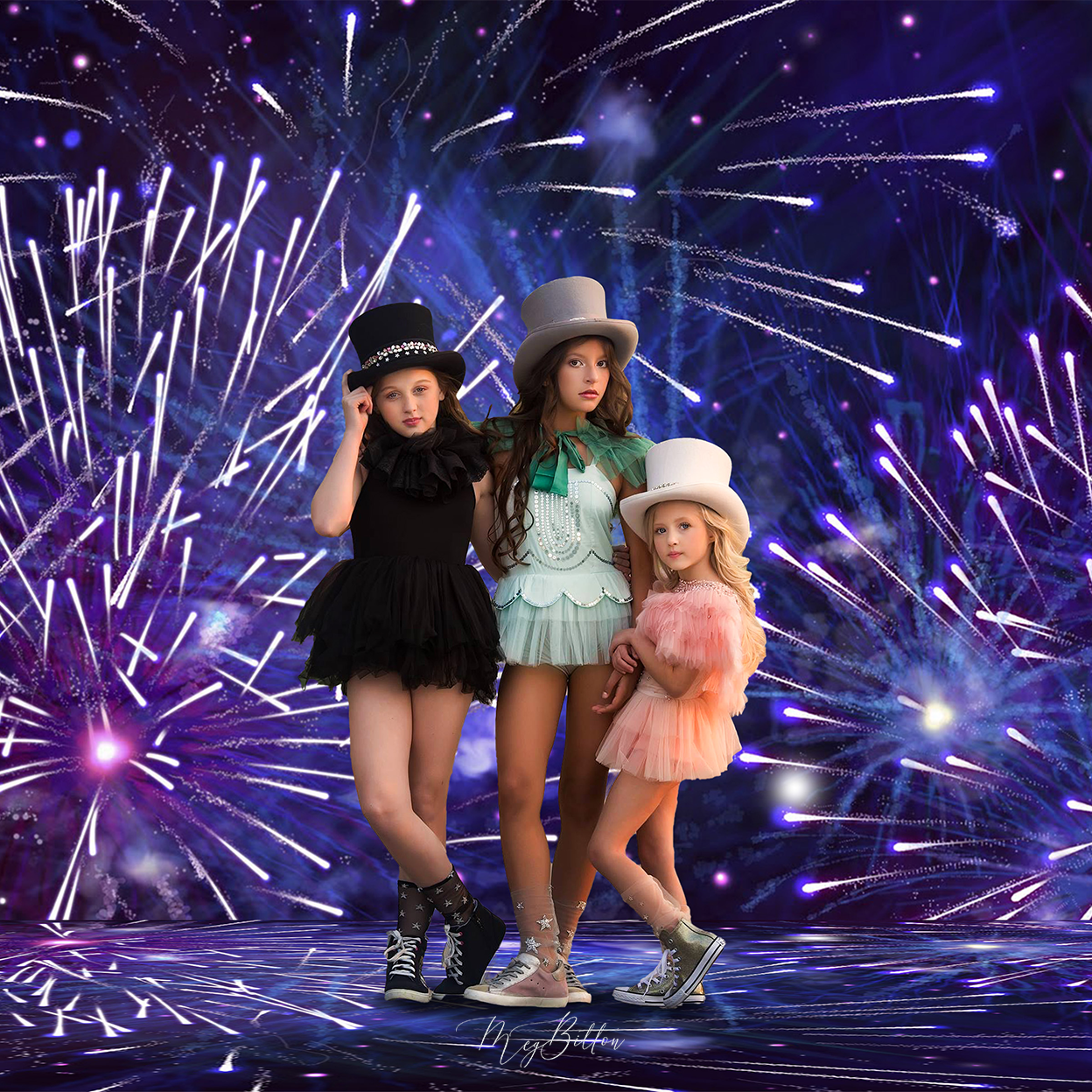 Digital Studio Backdrop: Resolutions - Meg Bitton Productions