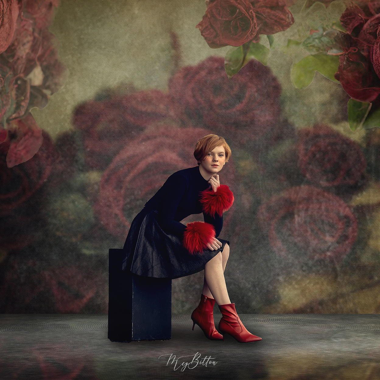 Digital Studio Backdrop: Eleanor - Meg Bitton Productions