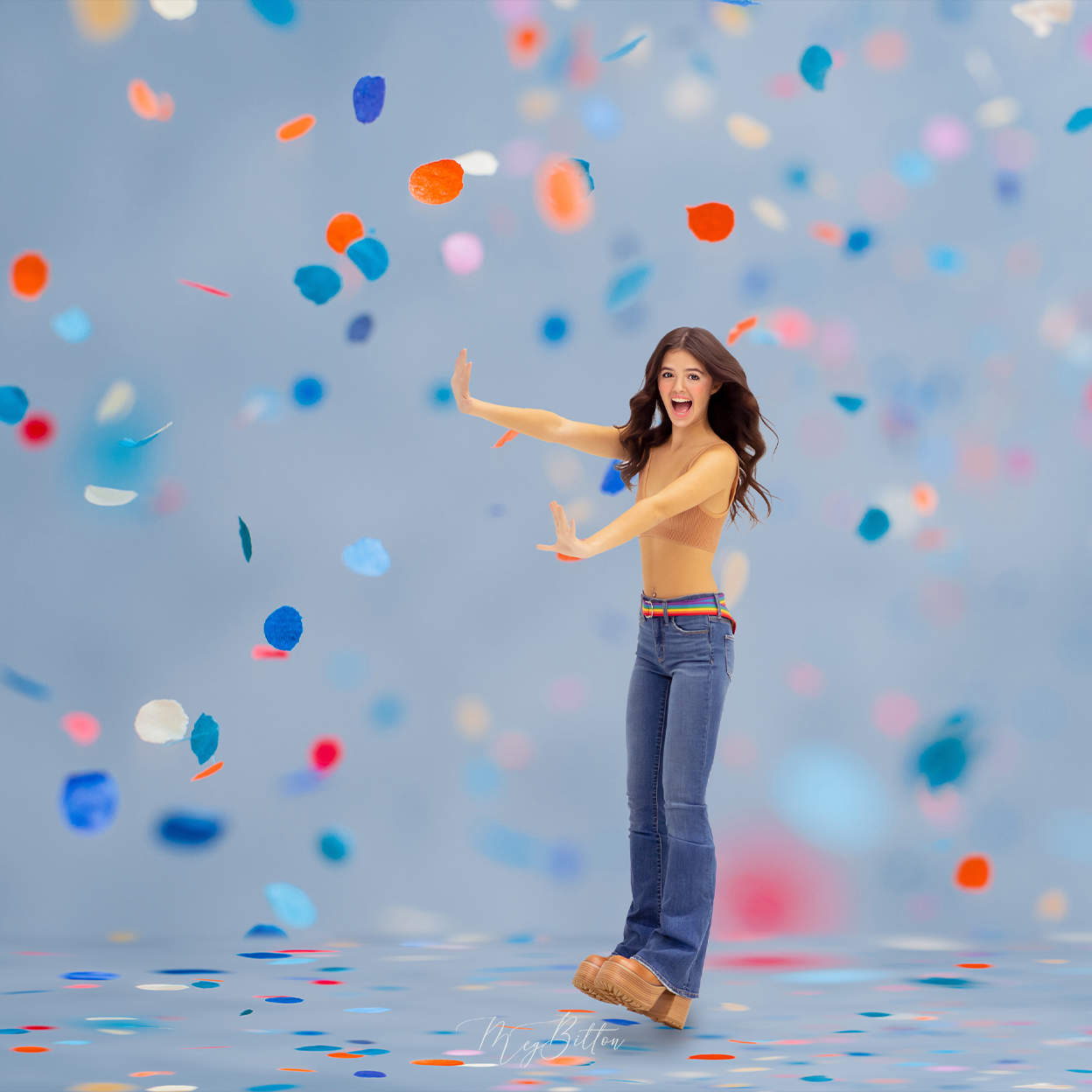 Digital Studio Backdrop: Funfetti - Meg Bitton Productions