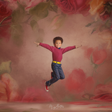 Digital Studio Backdrop: Roses Are Red - Meg Bitton Productions
