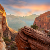 Digital Background: Sunset Canyon - Meg Bitton Productions
