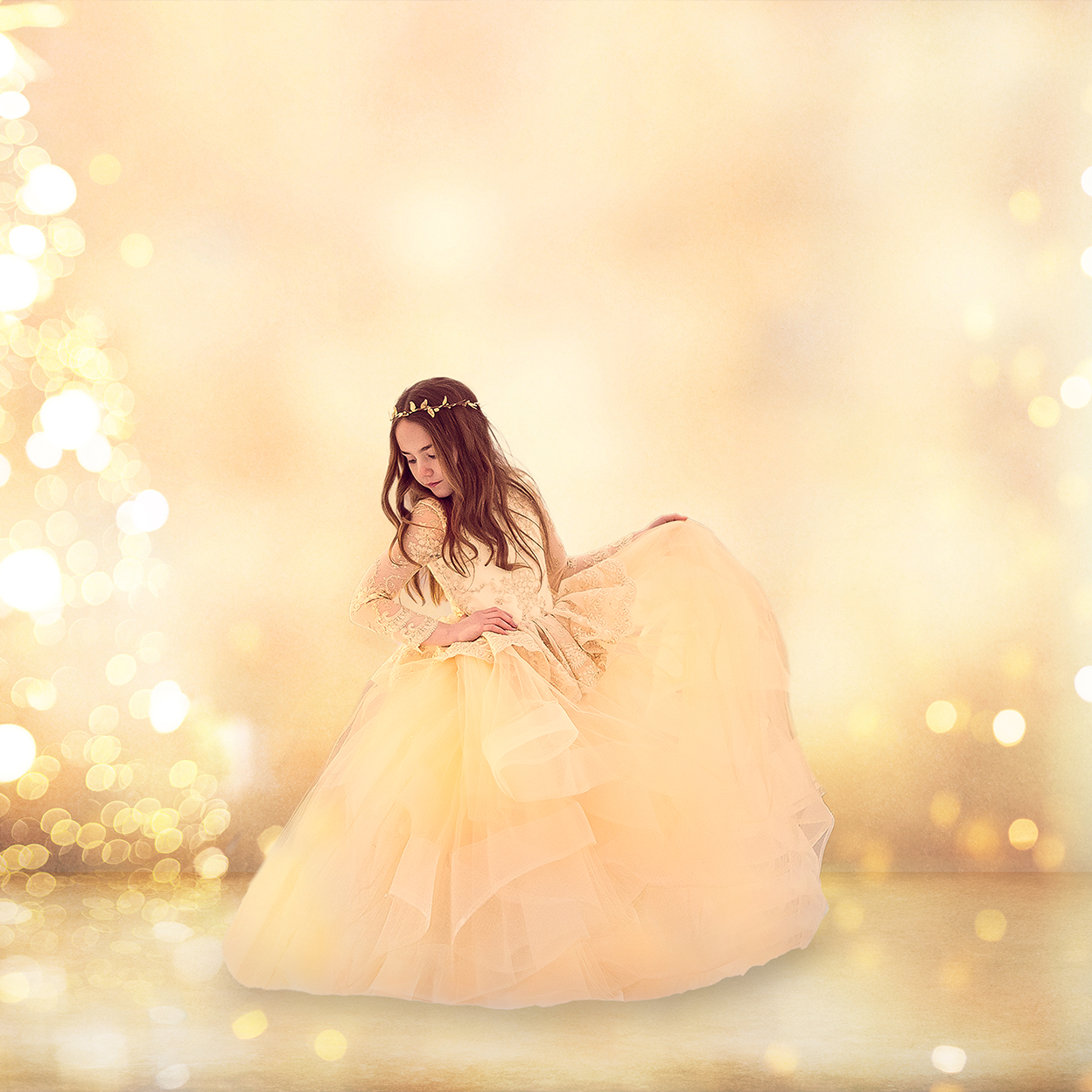 Digital Studio Backdrop: Vintage Celebration - Meg Bitton Productions