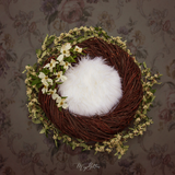 Digital Background: Vintage Floral - Meg Bitton Productions