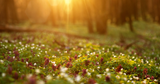 Digital Background: Warm Summer Meadow - Meg Bitton Productions