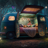 Simple Composite Creation - Forest Van - Meg Bitton Productions