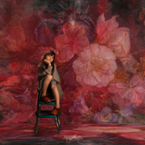 Digital Studio Backdrop: Shy Morning Glories - Meg Bitton Productions