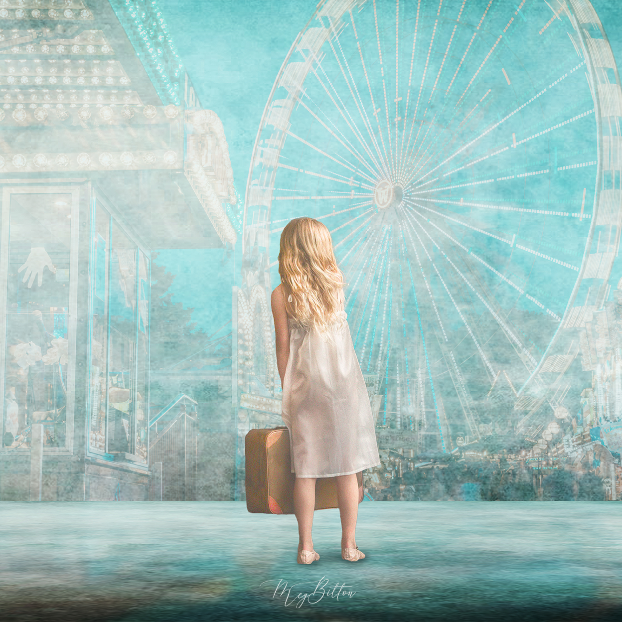 Digital Studio Backdrop: Carnival Row - Meg Bitton Productions
