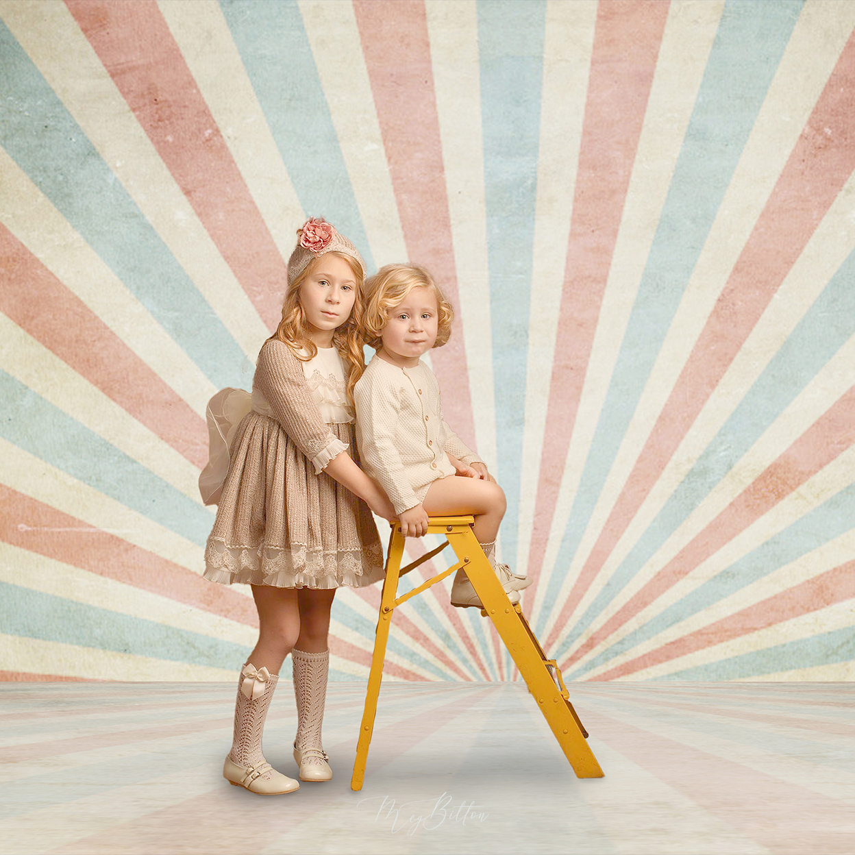 Digital Studio Backdrop: Circus Medley - Meg Bitton Productions
