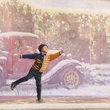 Digital Studio Backdrop: Country Christmas - Meg Bitton Productions