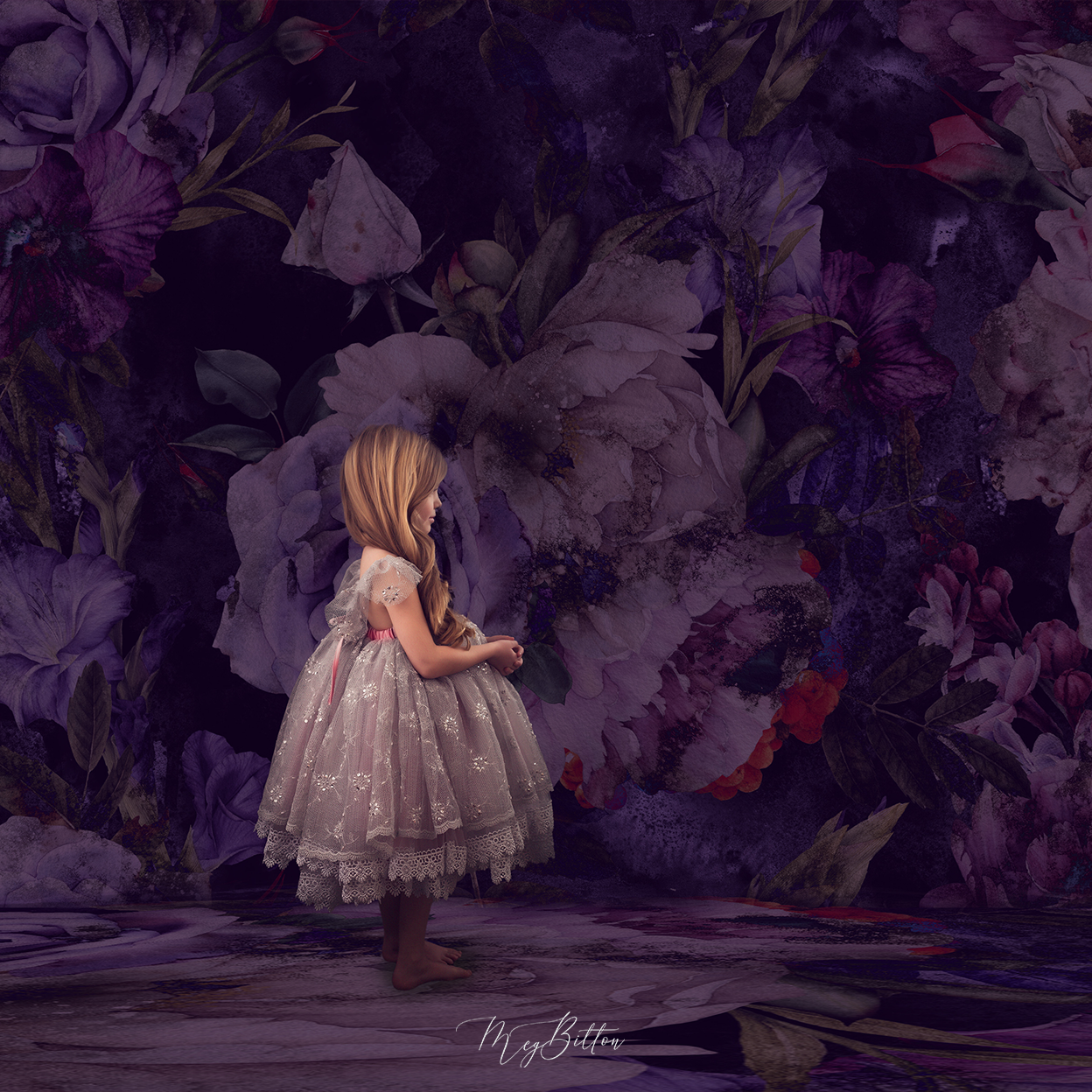 Digital Studio Backdrop: Fauna - Meg Bitton Productions
