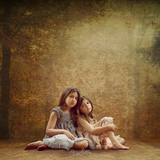 Digital Studio Backdrop: Forest Trail - Meg Bitton Productions