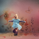 Digital Studio Backdrop: Garden Party - Meg Bitton Productions