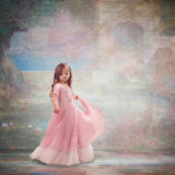 Digital Studio Backdrop: Garden by the Sea - Meg Bitton Productions