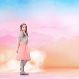 Digital Studio Backdrop: Light Sunset - Meg Bitton Productions