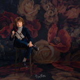 Digital Studio Backdrop: Muted Garden - Meg Bitton Productions